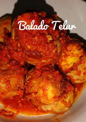 Foto resep Telur Balado Lezat Gurih