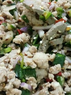 รูปของ ลาบหมู