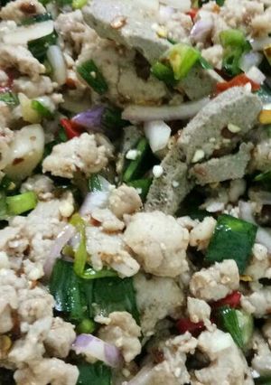 รูปของ ลาบหมู