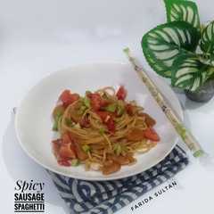 Spicy Sausage Spaghetti-レシピのメイン写真