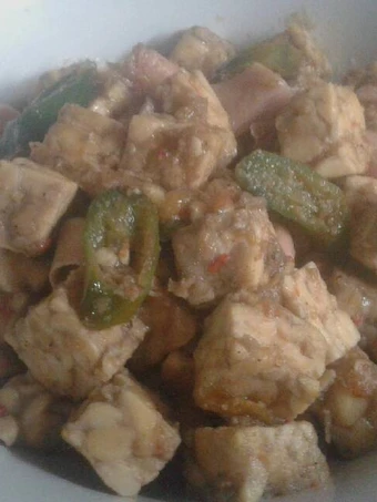 Cara Gampang Membikin Resep  Tumis tempe cumi asin pedas yang Enak, Lezat