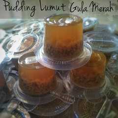 รูปของ Pudding Lumut Gula Merah Antigagal