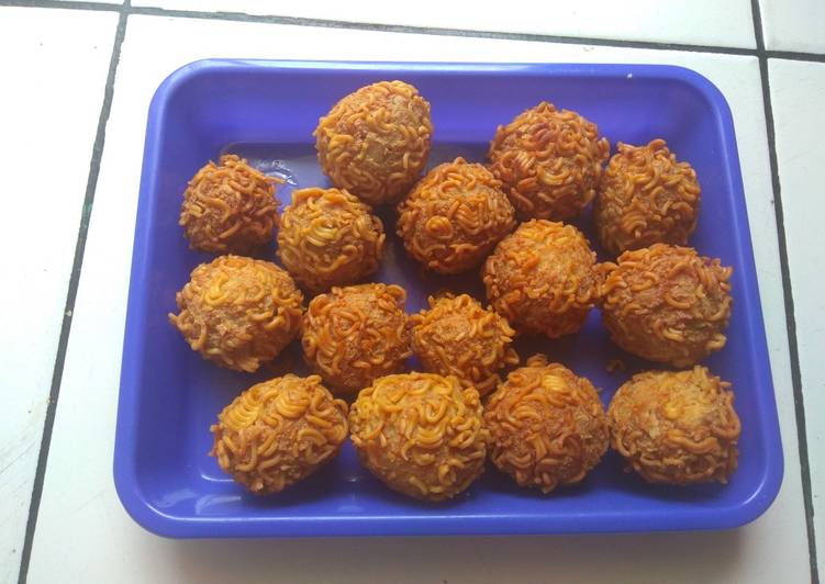 Tahu rambutan isi telur puyuh