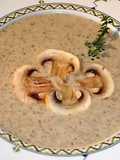 Crema de champiñones