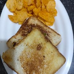 A picture of Corn cheese sandwich.