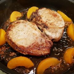 Peachy Pork Chops A picture of Peachy Pork Chops.