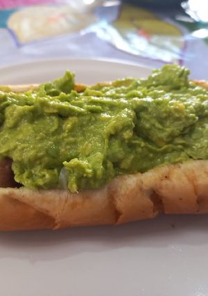 Una foto de Hot dog chorizo argentino