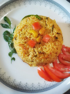 A picture of Tomato rice.