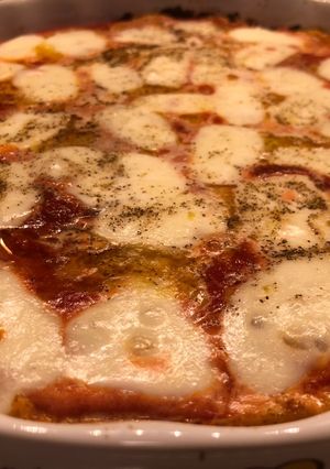 A picture of Cauliflower Crust Pizza.