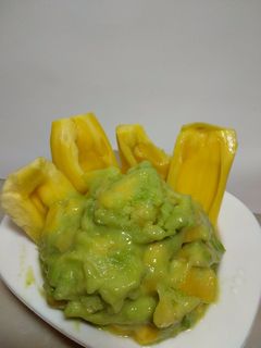 Foto resep Es Cream Alpukat Nangka Simpel