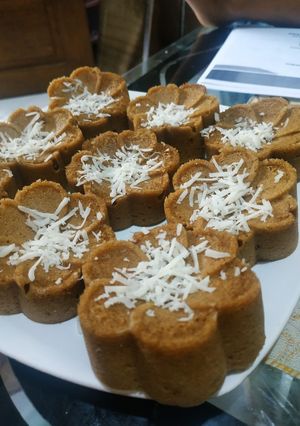 Foto resep Bolu Energen Coklat tabur keju