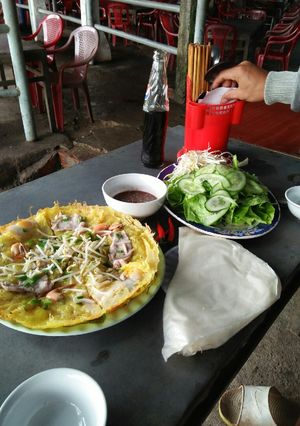 Hình của món Bánh xèo.