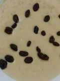 Avena con pasa