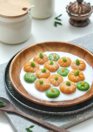 Foto resep Kolak Labu ala Thai / Pumpkin Bua Loy
