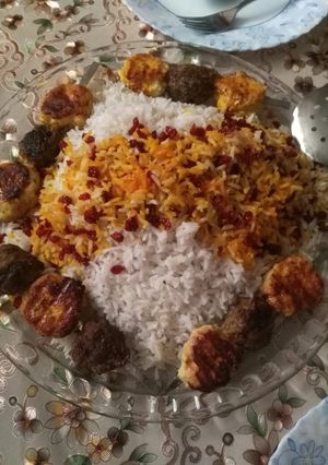 عکسی از دستور کباب نگینی یا تسبیحی