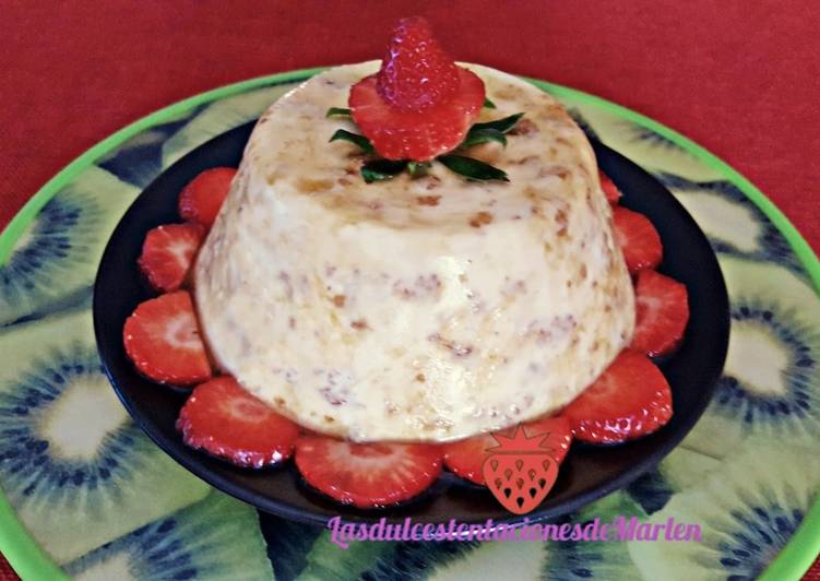 Flan de yogur y cereales light
