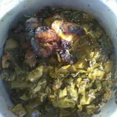 A picture of Chomolia salad.