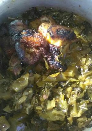 A picture of Chomolia salad.