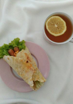 Foto resep Kebab homemade isi sosis