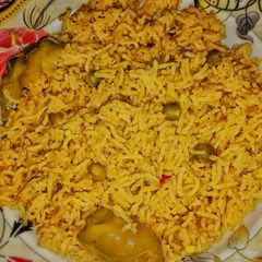 A picture of Matar Pulao...🌹.