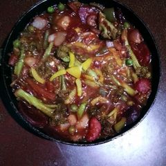 A picture of Rangbahar sabzi.
