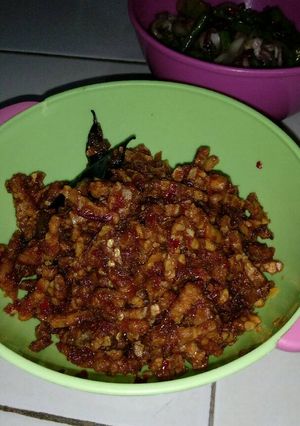 Foto resep Tempe orek pedas manis