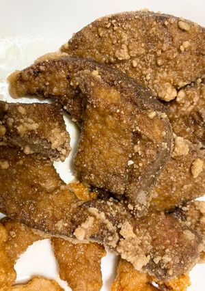 油炸猪肝 的食譜成品照片