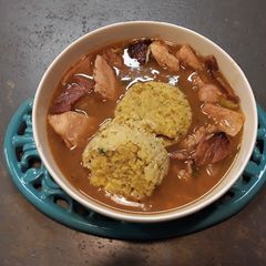 A picture of Leftover Thanksgiving Gumbo!.