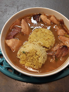 A picture of Leftover Thanksgiving Gumbo!.