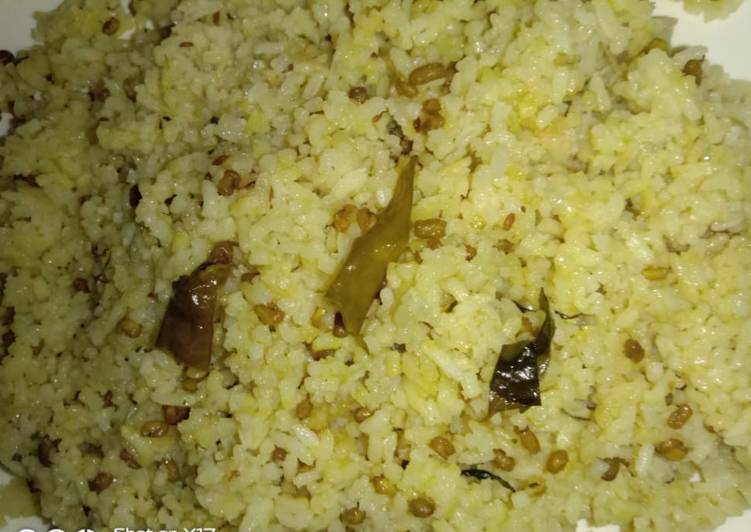 Super Yummy Fenugreek seeds khichdi