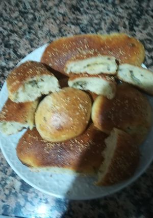صورة لوصفة فطائر بالجبن والاعشاب