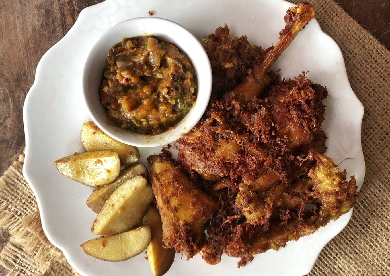 Ayam Goreng Lengkuas Kremes