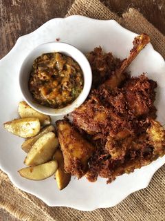 Foto resep Ayam Goreng Lengkuas Kremes