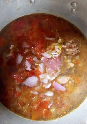 A picture of Pepper soup.
