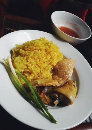 Hình của món Cơm gà siêu tốc.