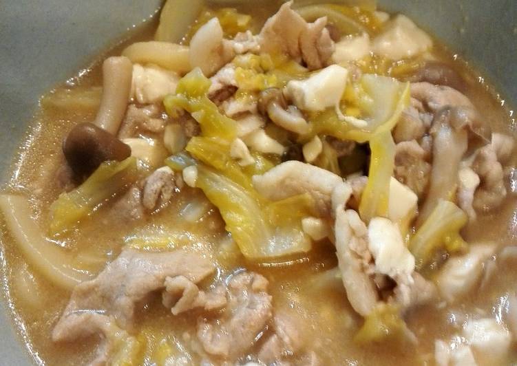 Recipe of Ultimate Pork soup
