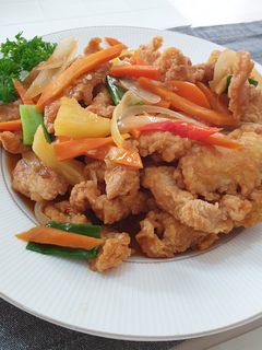Foto resep Ayam asam manis