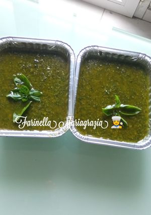 Foto di Conserve di Pesto Genovese km zero 2025 senza aglio 👩‍🍳🏡🦁🎉🎵❤️