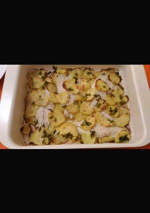 Foto di Spigole sfilettate con patate