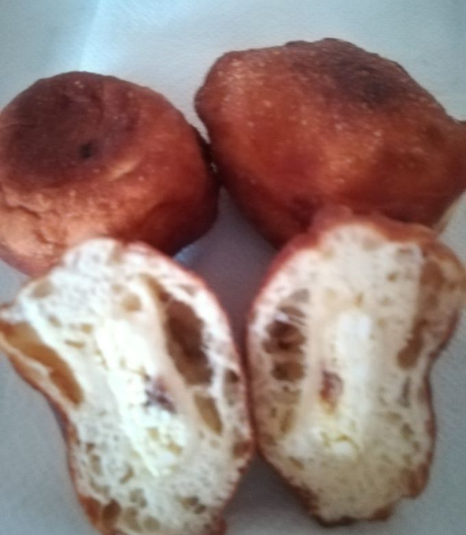 Túróval töltött fánk recept fotója