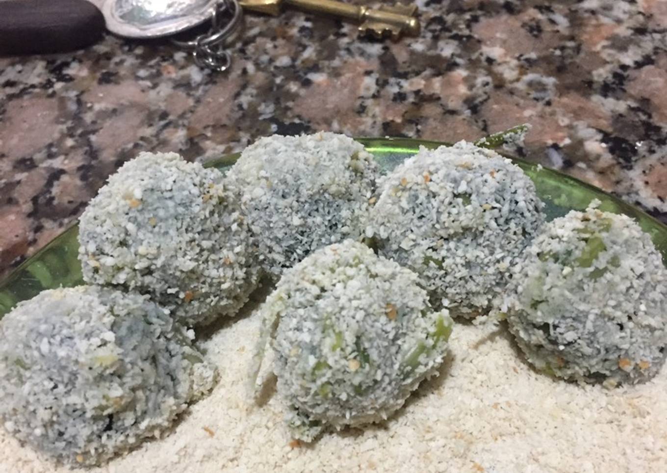 Albóndigas/buñuelitos con hojas de rabanitos rellenas💚🌟
