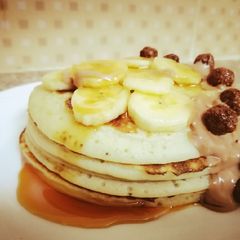 A picture of Banana pancakes.