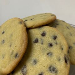 Louise’s Favourite Choc Chip Cookie A picture of Louise’s Favourite Choc Chip Cookie.