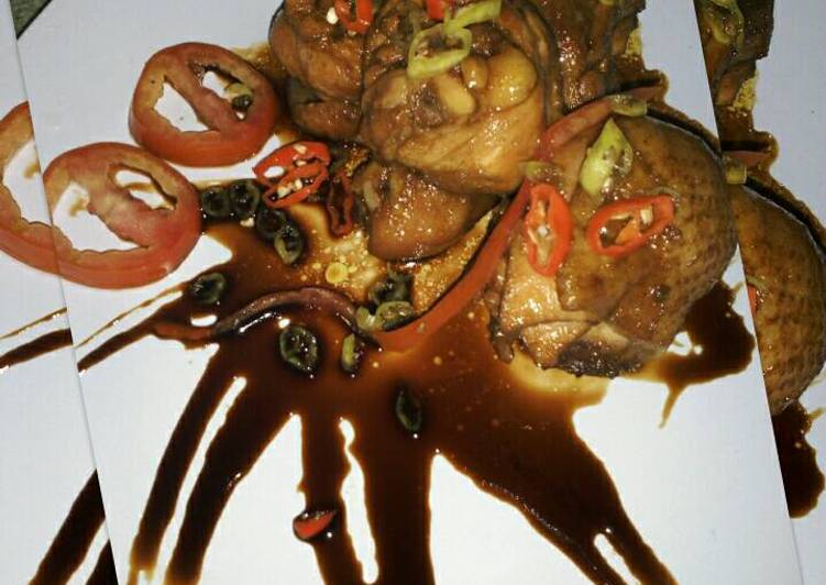 Resep Black chicken spicy, Bikin Ngiler