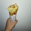Leftover Paratha Egg Roll