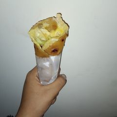 A picture of Leftover Paratha Egg Roll.