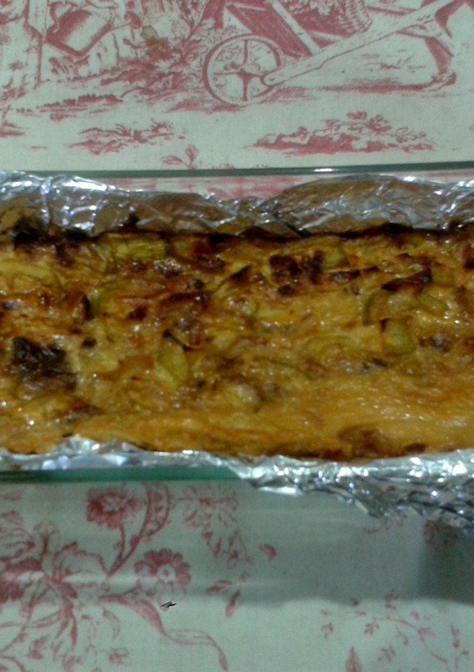 Una foto de Pudding de Calabacín y Puerros