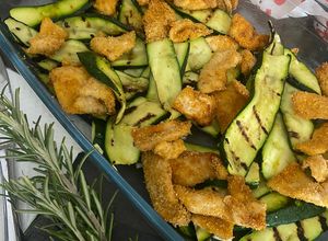 Foto di Straccetti di pollo con zucchine