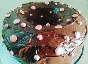 Una foto de Pastel chocolatoso