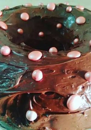 Una foto de Pastel chocolatoso